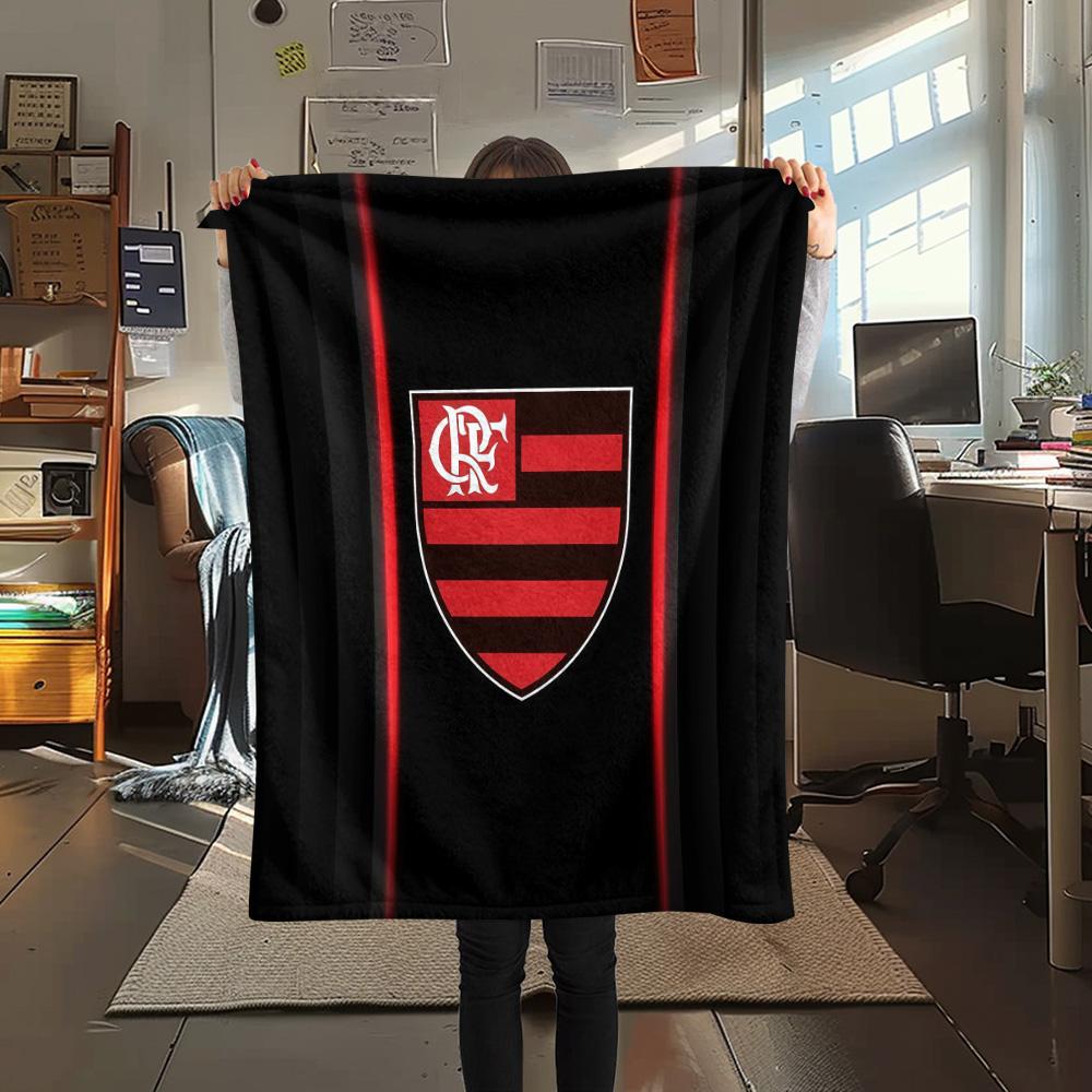 Clube de Regatas do Flamengo Flannel Blanket, High quality Comfortable for All Seasons, Home Decor, Warmth and Comfort