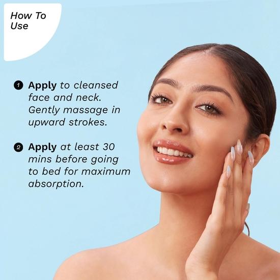 Pilgrim Swiss Aqua Rush™ Overnight Hydrating Face Cream| Crafted with Powerful Hydrators- Swiss Aqua Rush™, Aquaxyl™ | 50g