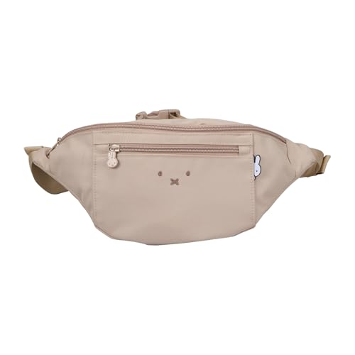 Hapitas Miffy B280 Face Milk Tea Waist Bag/Body Bag