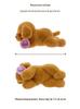 Peluche Cane Meika Carino: Adorabile Bambola Conforto Golden Retriever per Bambini