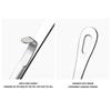 Stainless Steel Colander Soup Spoon with Hook Shell Filter Dessert Long Handle Strainer Skimmer Porridge Spoons Cooking Tools