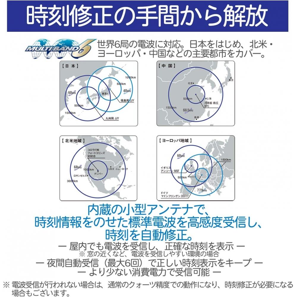 No Casio [Casio] Watch Wave Scepter [domestic Genuine] Radio Wave Solar Wvq M410de 1a2jf Silver Black Dial 1