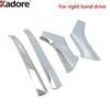 Car Accessories For Toyota Highlander Hybrid    2024 Chrome Side Door Rearview Mirror Cover Trims Molding Strips