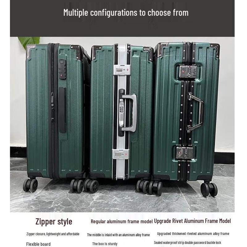 Xixun Aluminum Frame Spinner Suitcase