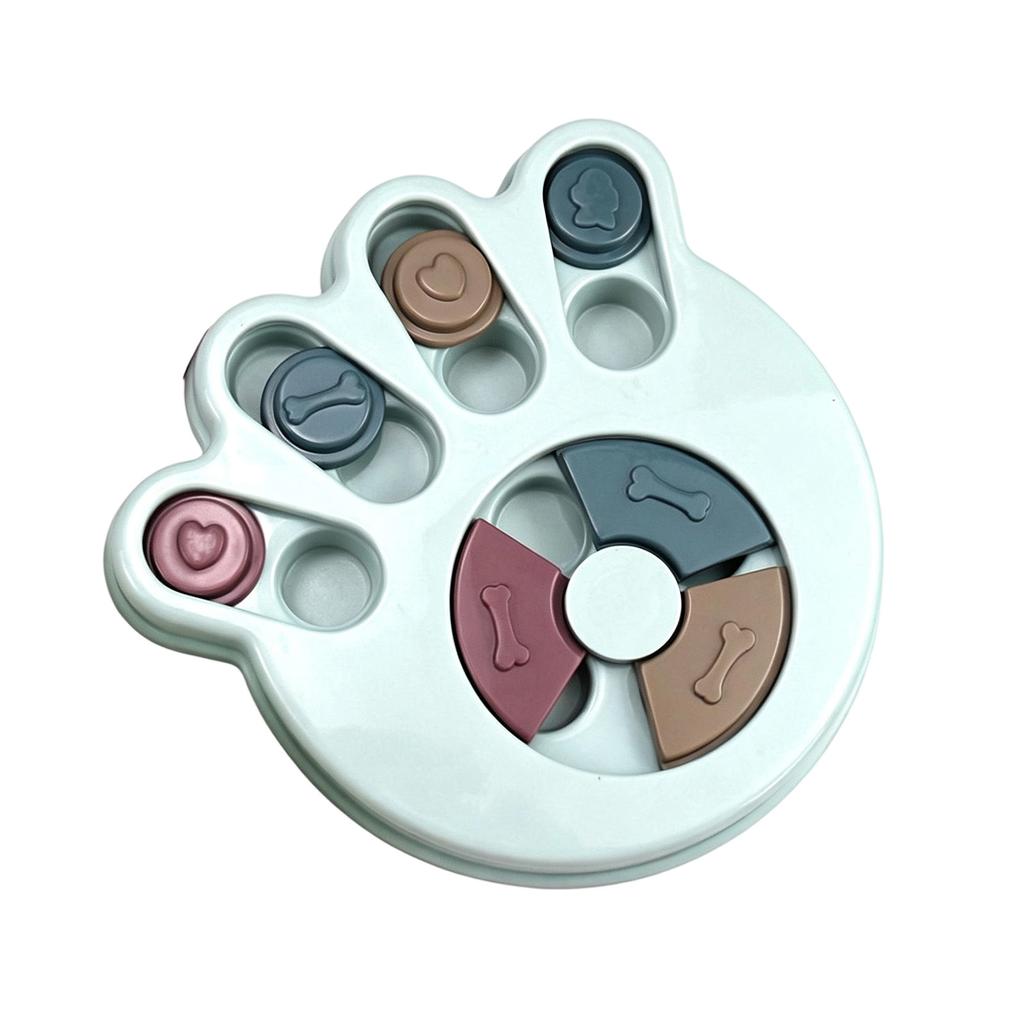 Dog Slow Feeder Bowl Interactive Puzzle Toy for Hiding and Slow Eating