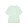 Li Ning Chinese Culture Series Floral Pattern Round Neck Short Sleeve T-Shirt Women Tops Bamboo-Green AHST428-3
