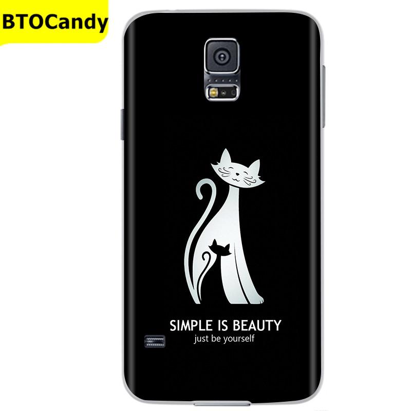 For Samsung Galaxy S5 Case S5 Mini Silicone Soft Tpu Back Case on For Samsung Galaxy S5 S 5 Neo I9600 SM-G900F Phone Shell Coque