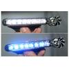 1Pc Car Led Daytime Headlight With Wind Powered Fan Floodlights Auxiliary Lighting Motorcycle Lamp For Modification