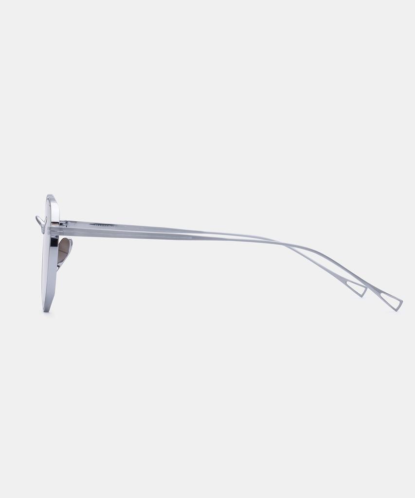 Maeteupeojeu Mp-13 Titanium Sunglasses Red Silver