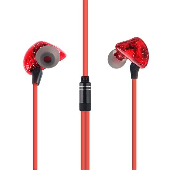 Wired Earphone In-ear HiFi Stereo Long Cable 3.5mm Plug Music Earbuds Monitoring Headphone for Live Broadcast
