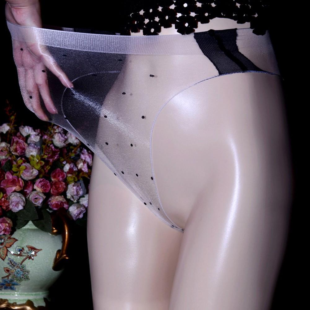 Women Briefs Sleepwear Full Transparency Ultrathin
