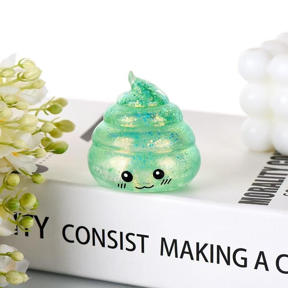 Slow Rising Poop Squishy Toys Poop Reduce Pressure Ball Novelty Poop Fidget Toy Prank Gift