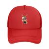 Kawaii Onepieces Tony Tony Chopper Trucker Hat Adult Fitted  Mesh Baseball Caps Polyester Adjustable Racing Cap