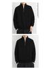 Men's Trendy Half-Zip Stand Collar Fleece Sweatshirt - Winter Thick, Casual Base Layer
