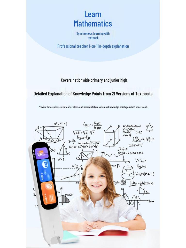 Synchronous Offline Photo Scanning and English Dictionary Reading Pen with Smart Learning Translation.