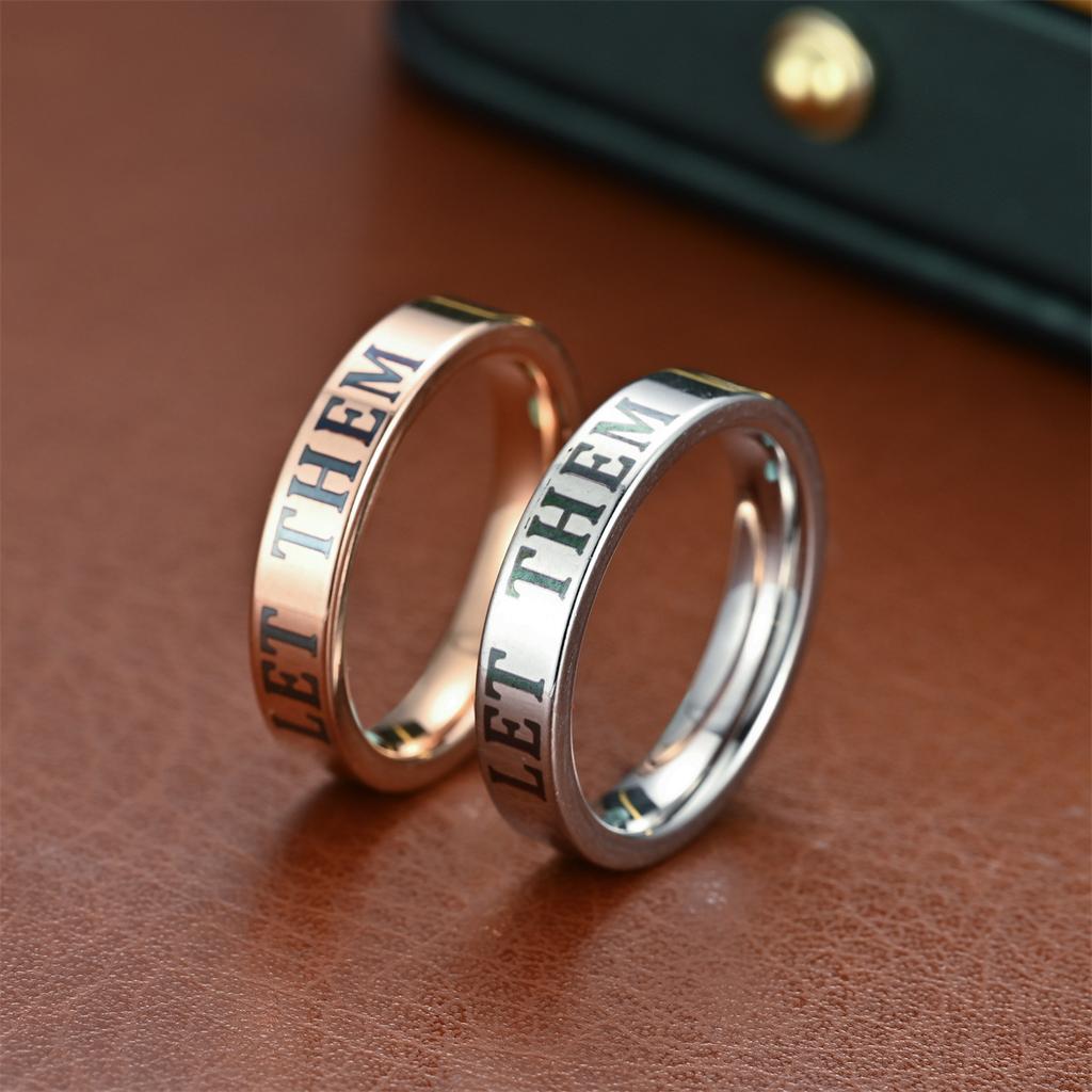 1Pcs Are Stylish, Versatile, Simple and Shiny To Make Their Men's and Women's Rings