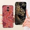 New Fashion Painting Phone Case For Xiaomi Redmi 5 Plus Redmi5 5+ 5Plus Funda Soft Matte Silicone Bow Pattern Cartoon Cat Covers