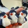Bag Ornament Phone Charm Handmade Penguins Phone Pendant Phone Jewelry Plush Material Cute Penguins Dolls for Handbags