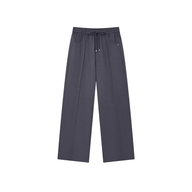 Teenie Weenie Women's Minimalist Casual Straight Leg Pants