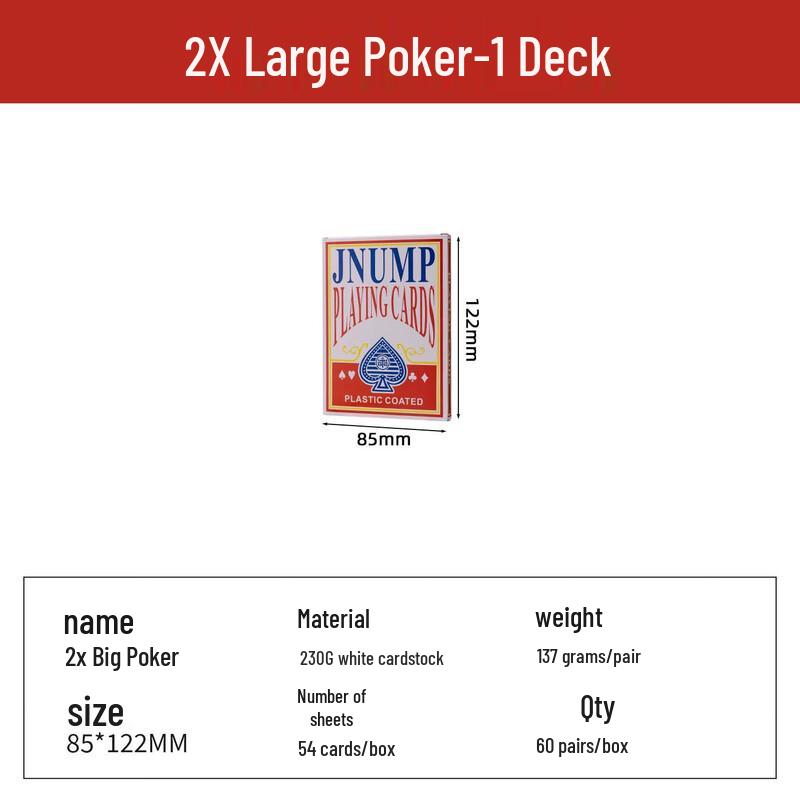 Brangdy Jumbo Playing Cards
