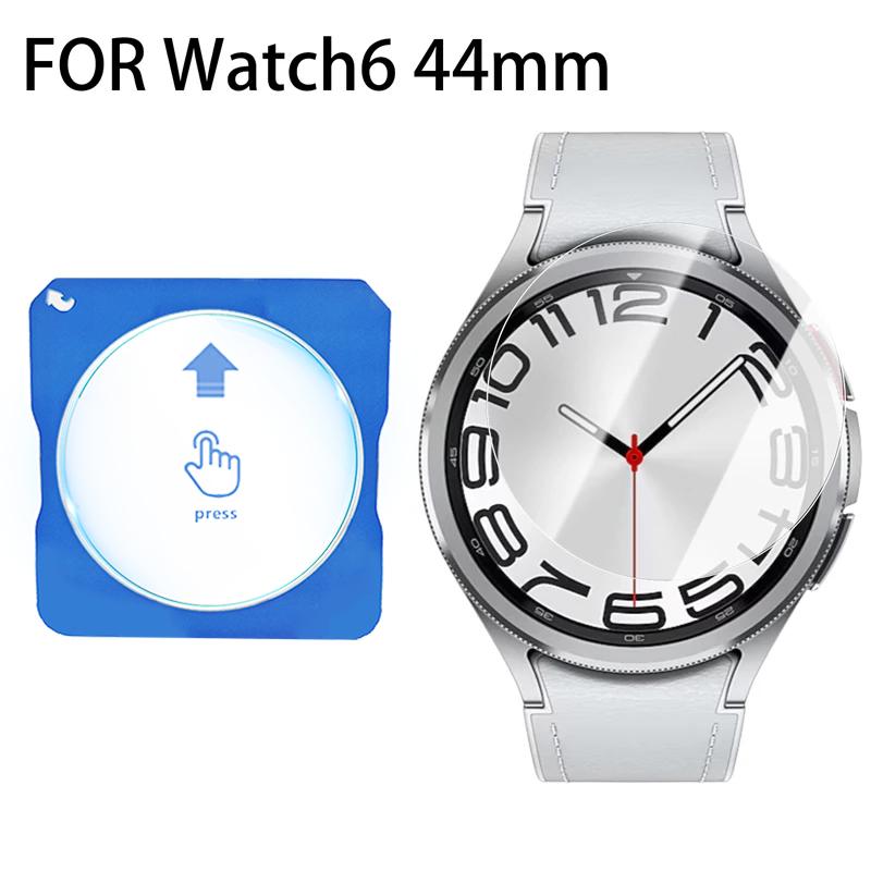 Tvrzené sklo pro Samsung Galaxy Watch 8 7 6 5 4 Nástroj pro snadnou instalaci jedním kliknutím Ochranná fólie na displej pro Samsung Watch 8 Classic 40mm 44mm Příslušenství