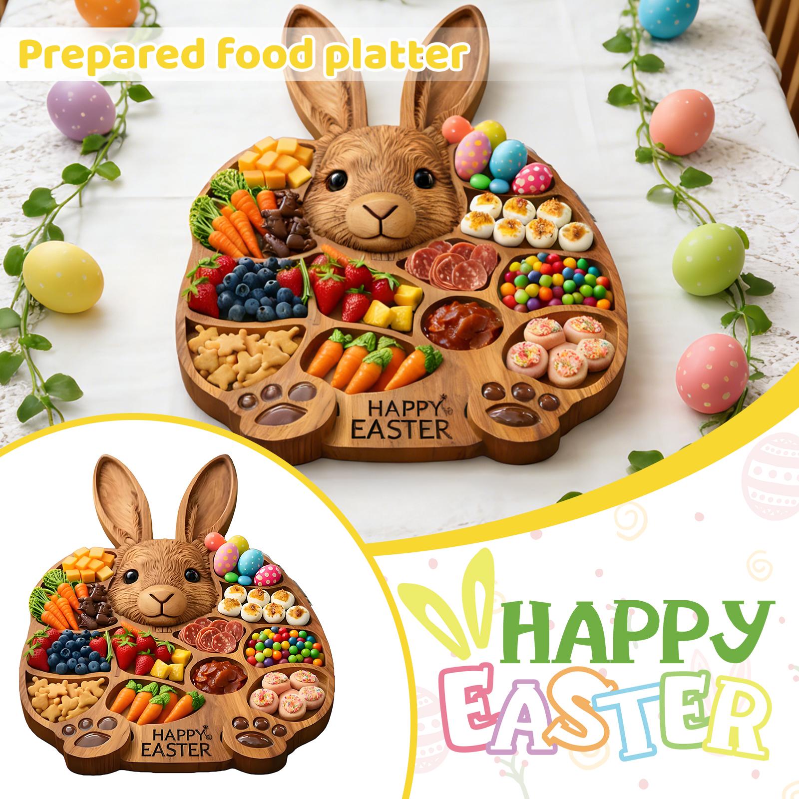 

Handmade Dog Face Cooked Food Platter, The Perfect Holiday Gift For Family And Friends One Size