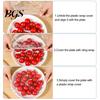 Food Storage Wraps 100Pcs Bowl Covers Good Sealing Large Opening Dust-proof Reusable Plastic Keep Freshness Food-grade Stretchable Packaging
