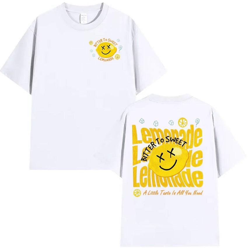 Louis Tomlinson Lemonade Tour 2026 Print T Shirt Unisexs Women Summer High Quality Cotton Tshirts Harajuku Oversized Tshirt 2XL