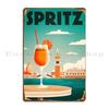 Vintage Aperol Sprits Venice Metal Plaque Mural Customize Party Garage Club Club Tin Sign Poster