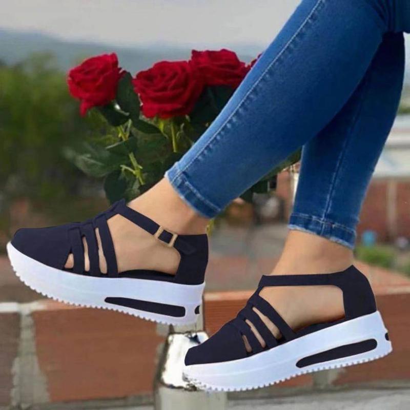 Women 'S Slippers Women Shoes New Wedge Platform Sandals Ladies Summer Clip Toe Casual Flip Flops Women Light Comfort Slides