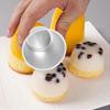 6 Pcs Aluminium Dariol Mould Baking Cup Dariole Pudding Dessert Creme Moulds Round Nonstick Egg Tar