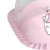 Baby Fly Net Tent Portable Bottomless Breathable Folding Net Bed Tent for Kids Sleeping Pink