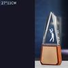 Customized High-End Golf Crystal Trophy, Souvenir, Home Decoration, Creative Wood, Resin Commemorative Rod, One Hole Awards, 1Pc