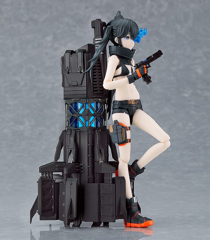 Figma Black Rock Shooter DAWN FALL Empress Rock plastová malovaná pohyblivá figurka [Black Shooter]