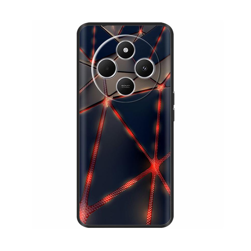 For Xiaomi Redmi 14C Silicone Case Cute Pattern Soft TPU Phone Cover For Redmi 14C Fundas Protective Back Cover 14 C Bumper Bags