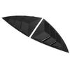 2PCS Side Window Spoiler       Splitter Shade Cover Replacement For     2021 to 2023