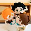 23cm Kawaii Haikyuu Plush Toy Volleyball Stuffed Anime Doll Hinata Shoyo Tobio Kageyama Yu Nishinoya for Fans Kids Birthday Gift