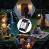1/2 Pezzi Lampada a Clip Solare - Luce da Parete con Sensore di Movimento per Giardino Cortile Recinzione Luce Notturna di Emergenza Illuminazione di Sicurezza
