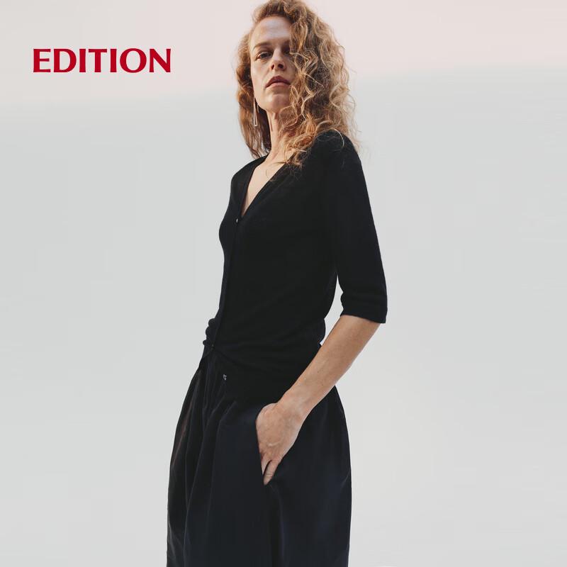 Edition Red Label 2026 Summer Cashmere V-Neck Cardigan