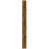 Shoe Cabinet Smoked Oak Finish 59 x 17 x 169 cm Engineered Wood