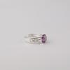 Amethyst Gemstone 925 Sterling Silver Jewelry, Cushion Cut Amethyst Ring For Women, Designer Zircon Ring For Women CZR-15-10