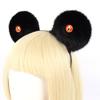 Dark Luminous Devil's Eyes Animal Ears Headband Halloween Party Outfit To Dress Up and Take Photos with a Sense of Atmosphere