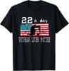 Veteran Lives Matter Suicide Awareness PTSD Veteran 22 a Day Gift Unisex T-Shirt