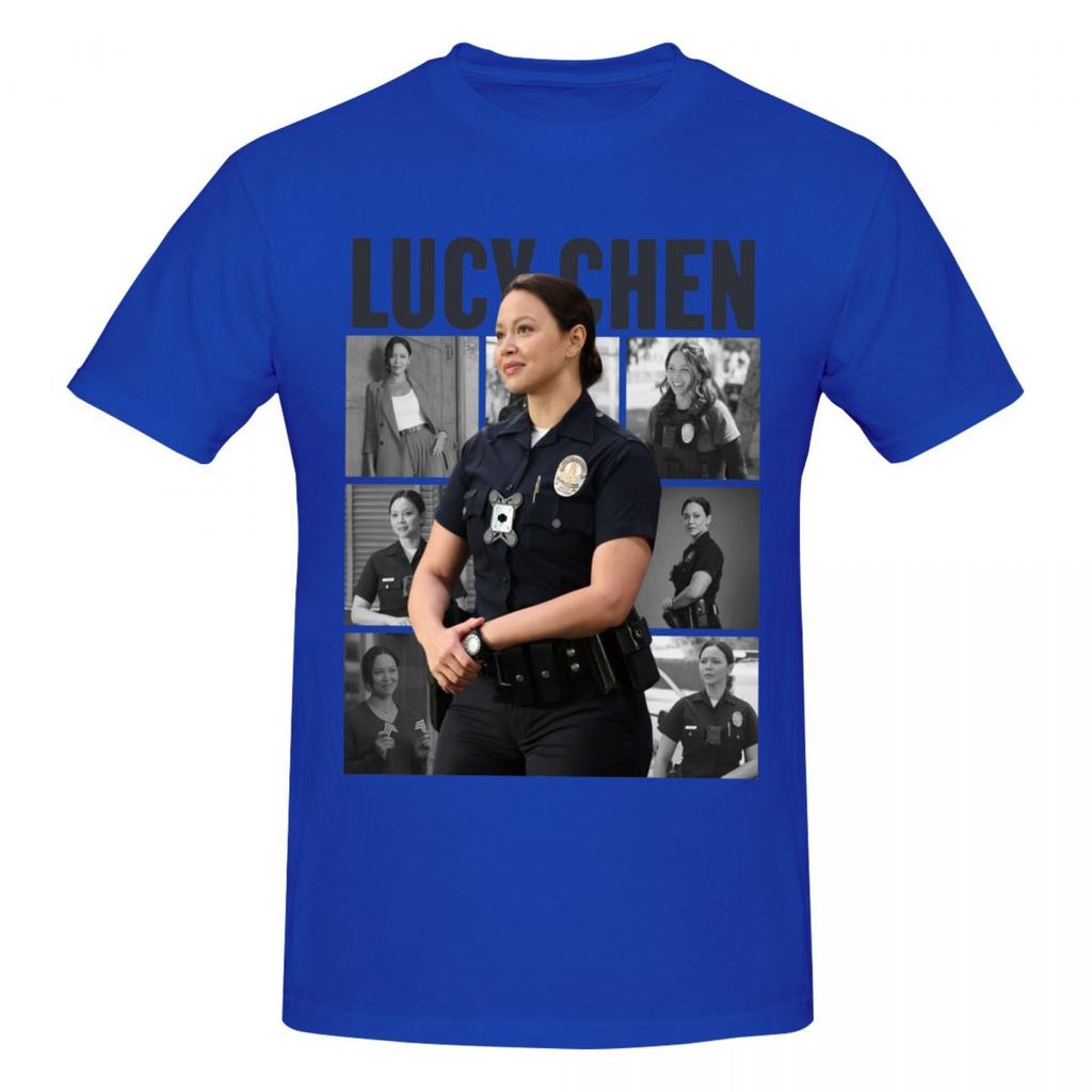 Lucy Chen Melissa Neil The Rookie Funny T Shirts Graphic Y2k Pops Crewneck T Shirts For Unisex Wounisex Clothes