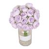 Simulated Peony Flowers Bouquet Real Touch No Withering 27 Heads Artificial Flowers DIY Arrangements