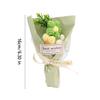 1/3/5pcs Knitted Flower Bouquet Wedding Mini Crochet Flowers Birthday Party Decor Gift Not Withering Artificial Flower Bouquet