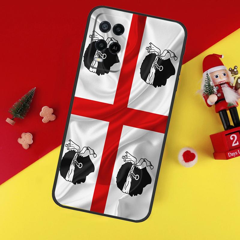 

Flag of Sardinia Case For Oppo A5 A6 Pro A15 A57 A17 A54 A74 A94 A76 A16 A96 A40 A60 A80 A18 A38 A58 A78 A98 OPPO A54 4G