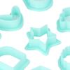 24pcs Various Shapes Clay Earring Cutters Green Boho Clay Cutters  Earrings Making