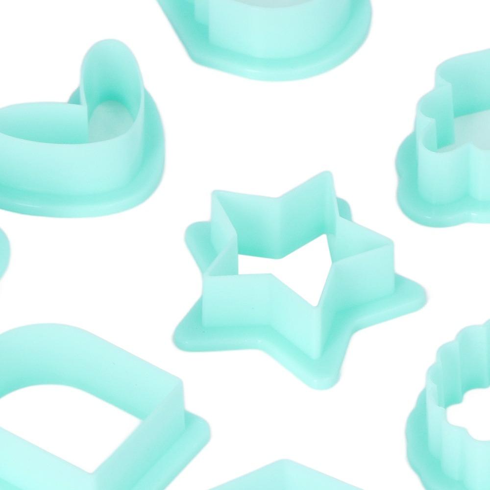 24pcs Various Shapes Clay Earring Cutters Green Boho Clay Cutters  Earrings Making