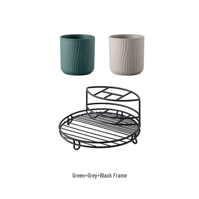 Nordic Minimalist Toothbrush Holder Set